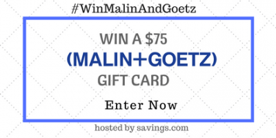 skincare giveaway - malin and goetz gift cards