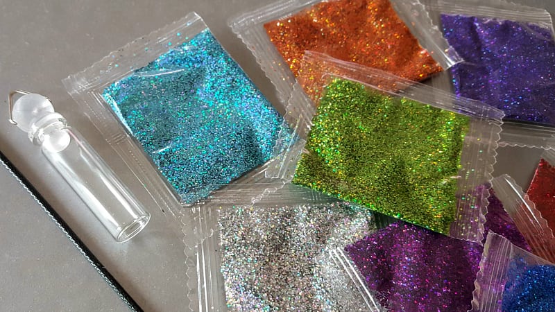 fairy glitter diy