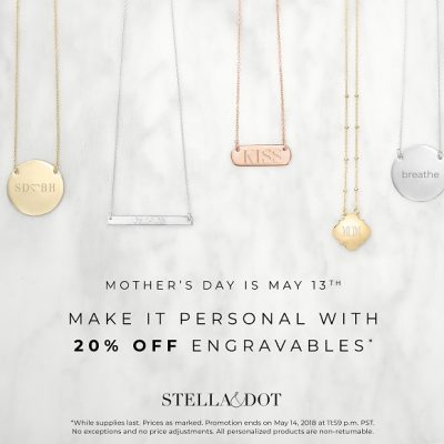 Engravables from Stella and Dot