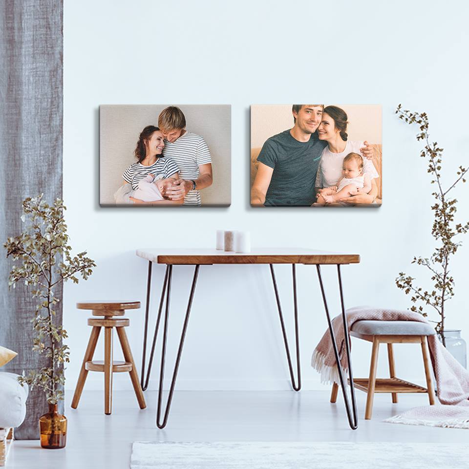 Father's Day is almost here, so now is the time to think about gifts. Canvas prints are a great way to bring a smile to dad's face now and in the future. 