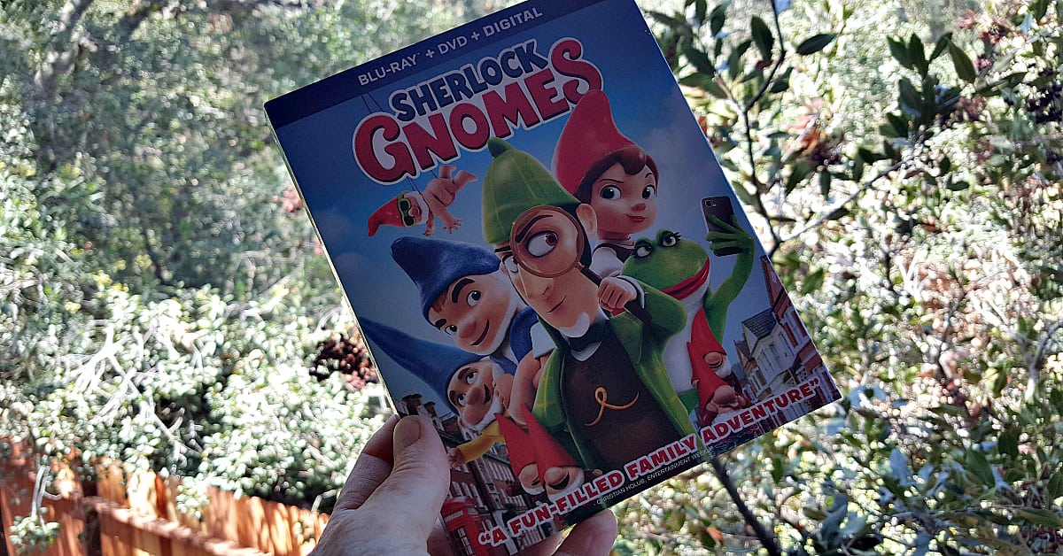 sherlock gnomes bluray dvd