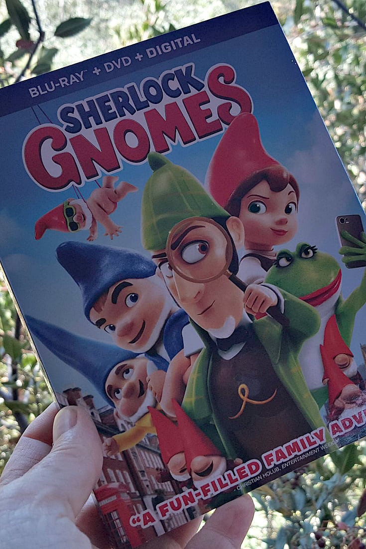 Sherlock Gnomes Blu-ray DVD Combo Pack - Family Movie