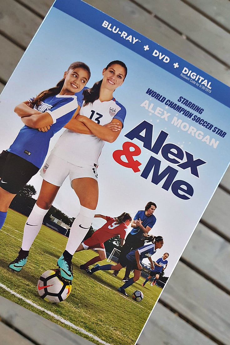 Soccer Movie - Alex & Me Blu-ray DVD starring Alex Morgan