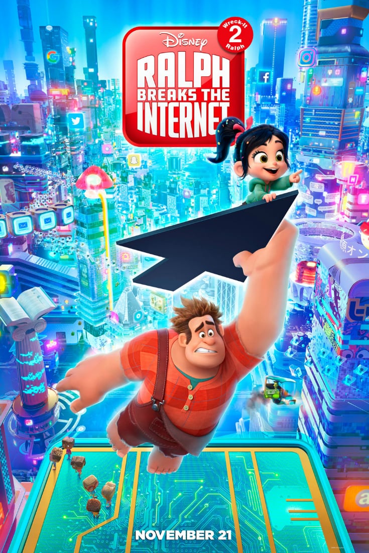 New trailer and poster for Disney Wreck it Ralph 2: Ralph Breaks the Internet