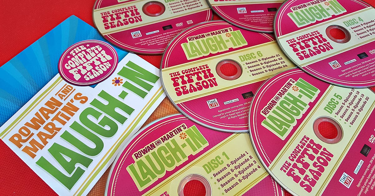 laugh in 5 discs