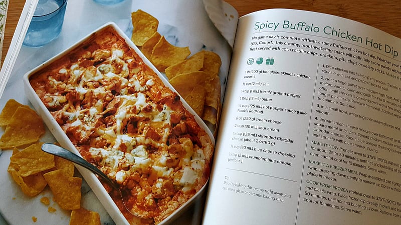 spicy dip freezer meal cookbook