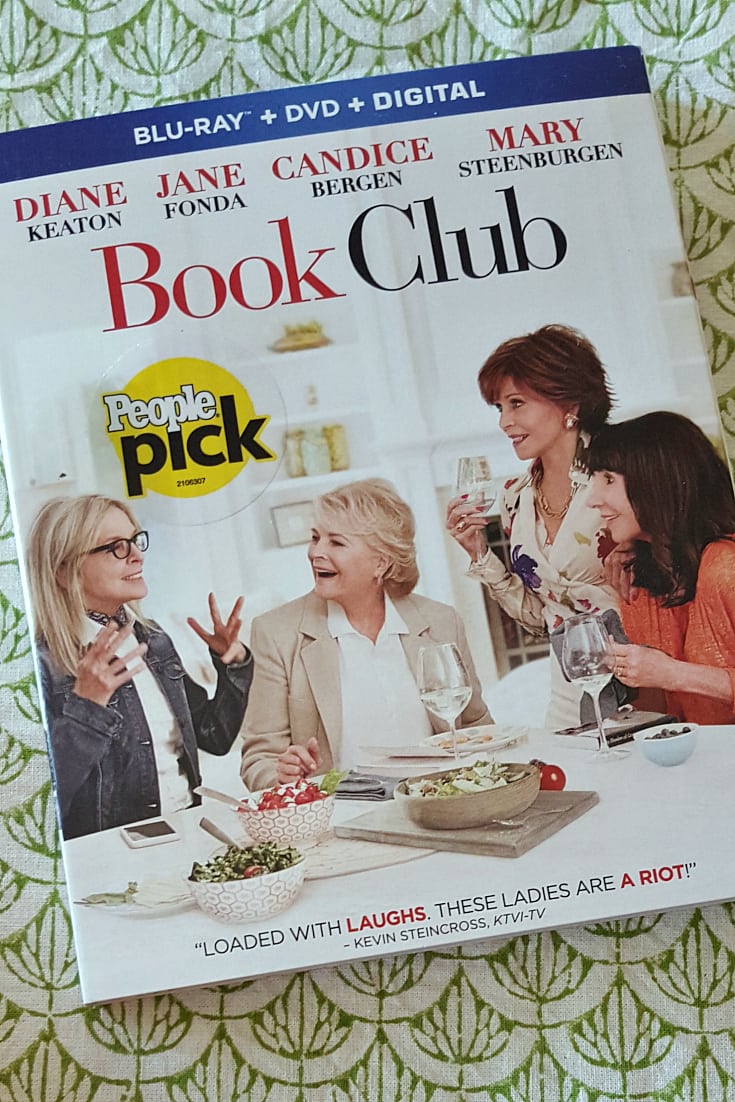 Book Club Blu-ray + DVD + Digital - Diane Keaton Jane Fonda Candice Bergen Mary Steenburgen Movie