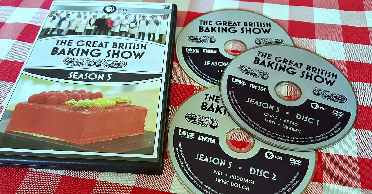 dvd set great british baking show