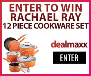 Rachael Ray Cookware Set Giveaway – Ends 12/21/18