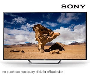 Sony Smart TV Giveaway – Ends 12/28/18