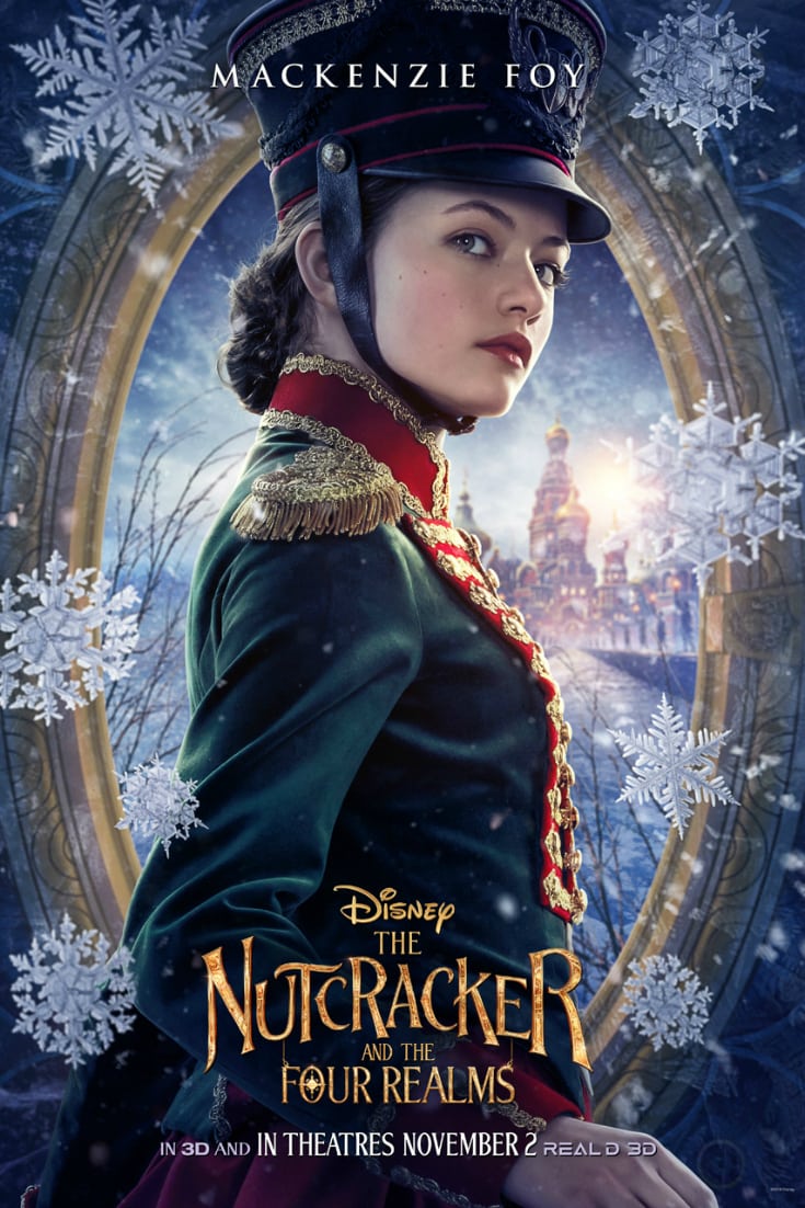 clara mackenzie foy nutcracker character posters