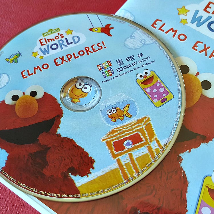 dvd elmo explores