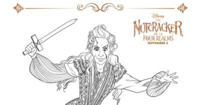 nutcracker mother ginger coloring page