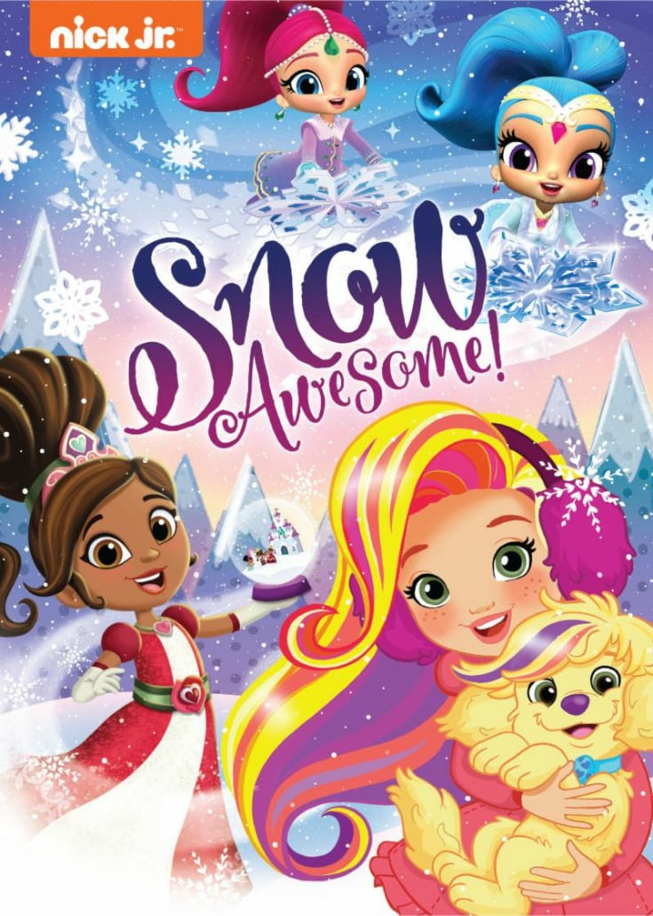 snow awesome nick jr dvd