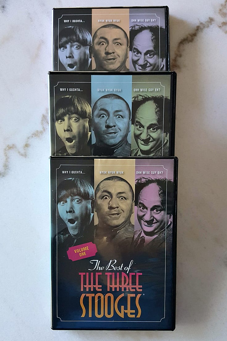 Time Life Best of The Three Stooges DVD Set - Larry, Moe and Curly