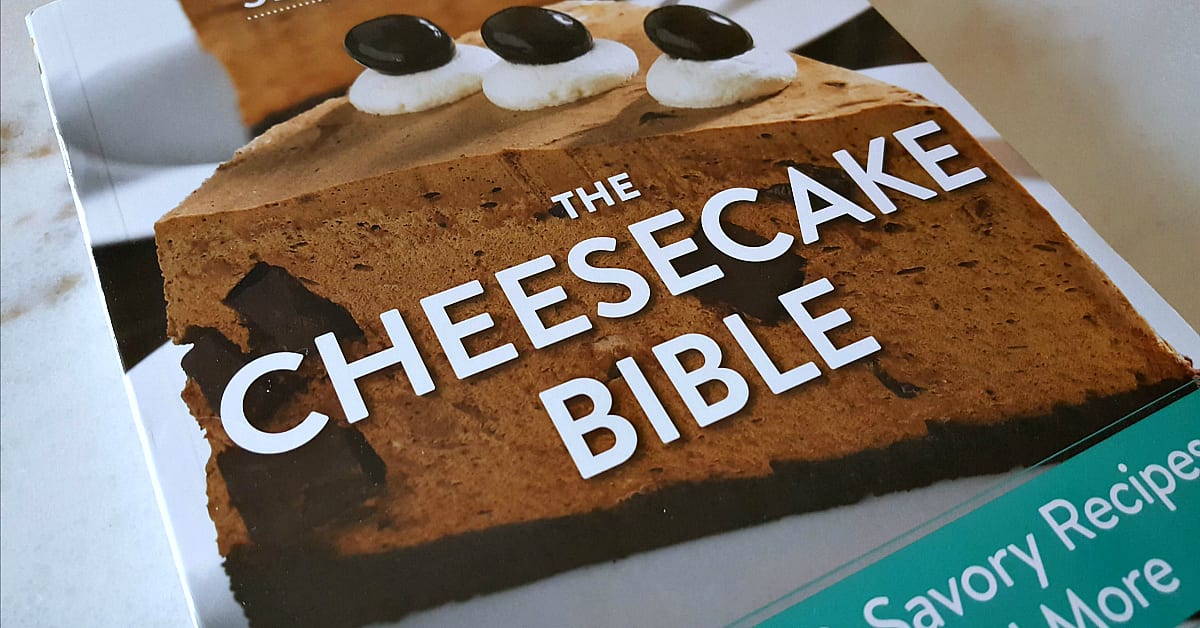 feature the cheesecake bible cookbook