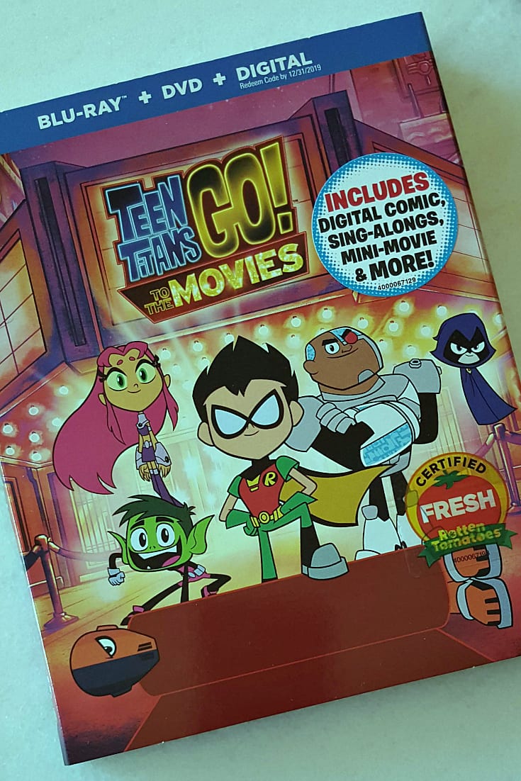 DC Teen Titans Go! To The Movies Blu-ray DVD