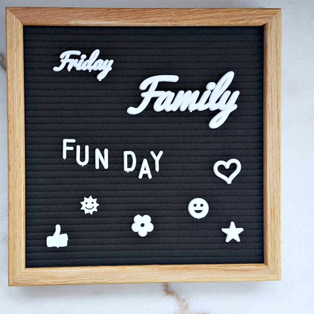 4 letter board set