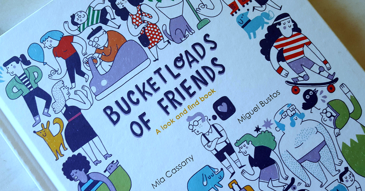 book bucketloads of friends