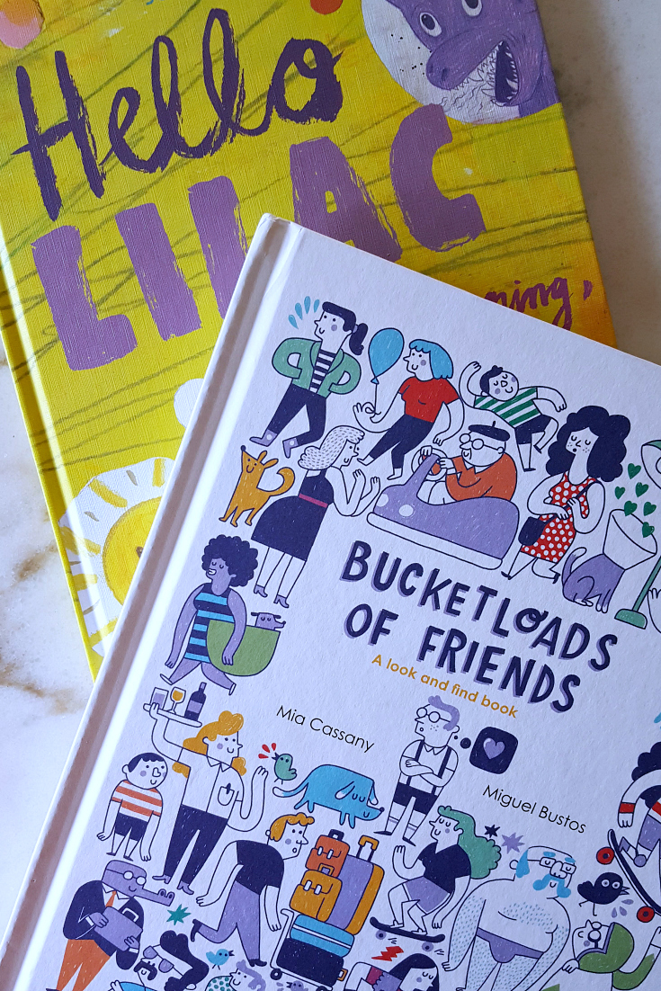 Interactive Kids Books - Hello Lilac for ages 1-3 and Bucketloads of Friends for ages 4-8. Reading is an important foundation for children, and interactive kids books are a great way to encourage your littles to love reading. 
