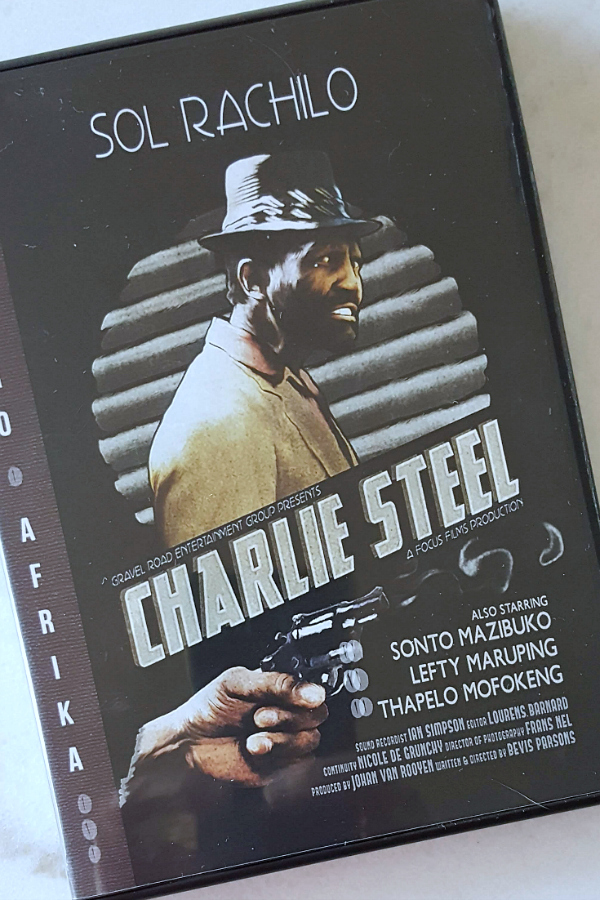 Retro Afrika Charlie Steel DVD starring Sol Rachilo - B-movie fans can get ready to be entertained, since Charlie Steel is now being released on DVD and digital as part of the Retro Afrika series from South Africa.