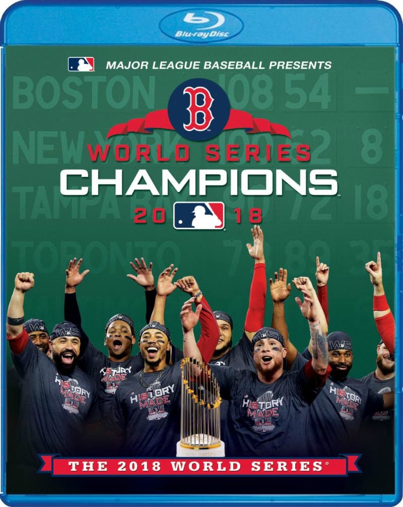 2018 World Series Documentary DVD Blu-ray Set - Boston Red Sox and Los Angeles Dodgers Baseball