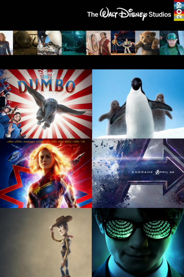 2019 Disney Movies Schedule - Gonna be a Great Year for Walt Disney Studios, Marvel and Disneynature