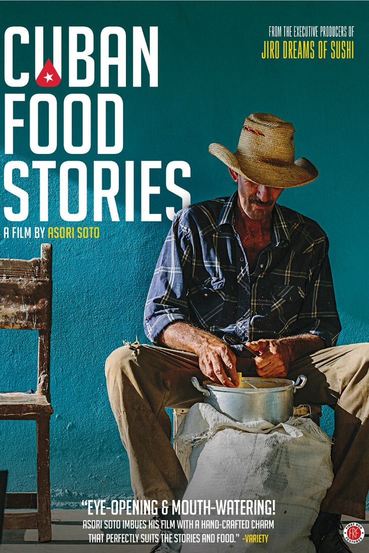 Cuban Food Stories Documentary Movie DVD - A film by Asori Soto, from the executive producers of Jiro Dreams of Sushi - Film about Cuba