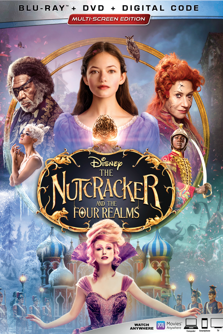 Disney The Nutcracker and The Four Realms Blu-ray DVD Digital #DisneysNutcracker