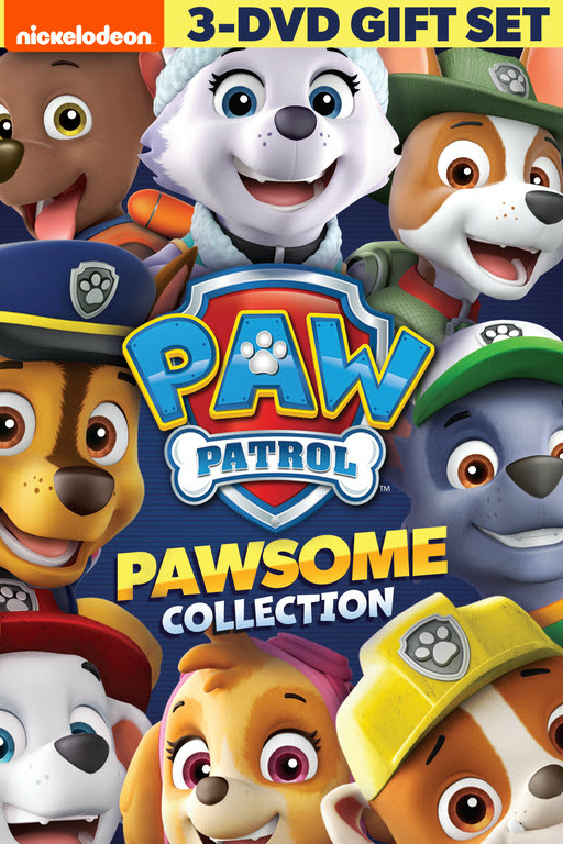 Nickelodeon Paw Patrol Pawsome Collection DVD Gift Set