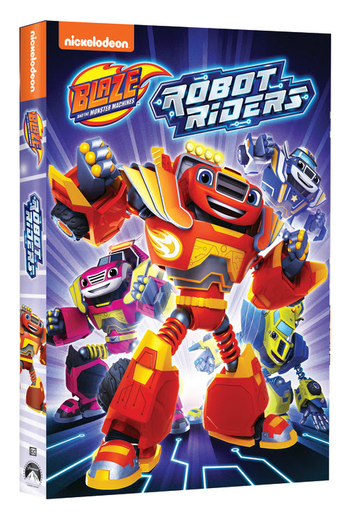 Nickelodeon Blaze and The Monster Machines Robot Riders DVD - Nick Jr. TV Series