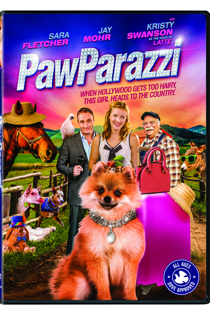 Pawparazzi DVD - Dove Family Approved Dog movie featuring Jay Mohr