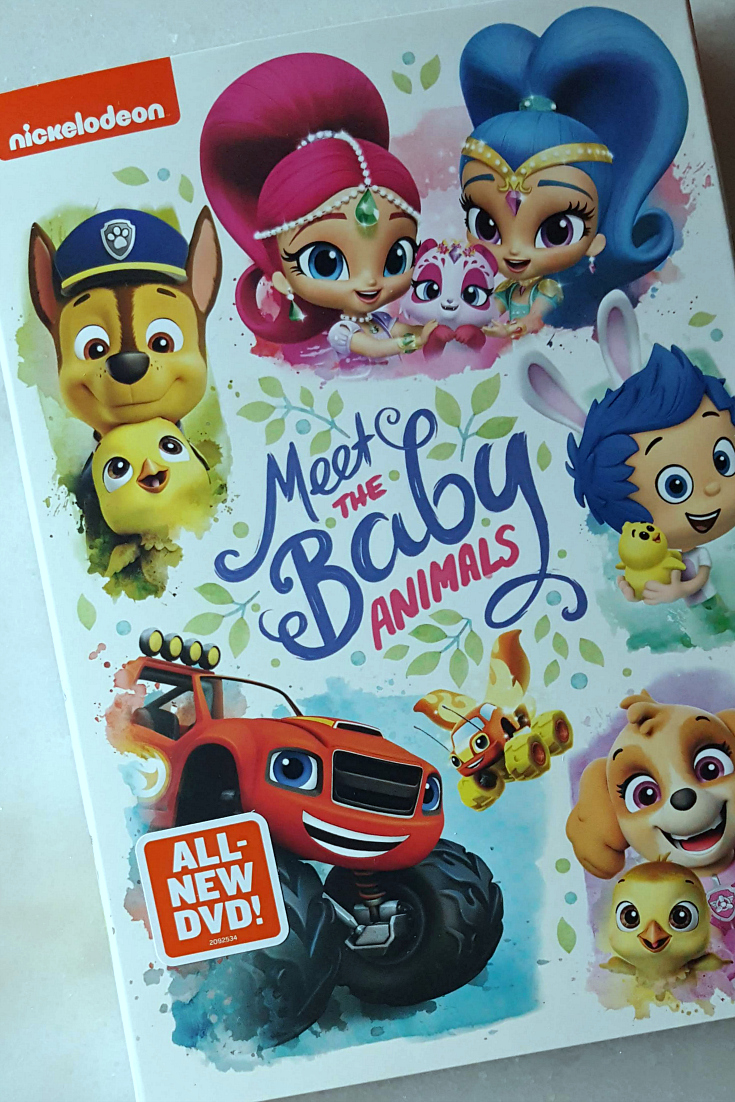 Nickelodeon Meet The Baby Animals DVD - Favorite Nick Jr. Episodes - Paw Patrol, Bubble Guppies, Shimmer and Shine, Blaze and The Monster Machines