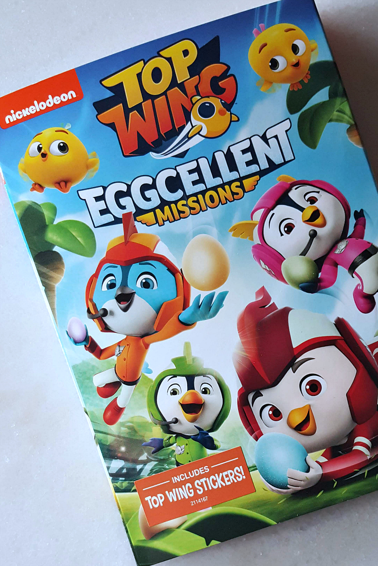 Nickelodeon Top Wing: Eggcellent Missions DVD - Easter DVD for Kids