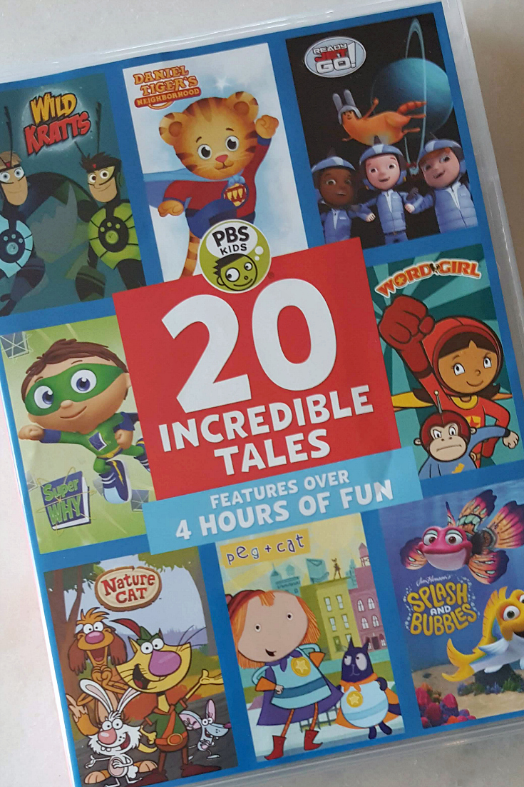 PBS Kids 20 Incredible Tales DVD Set