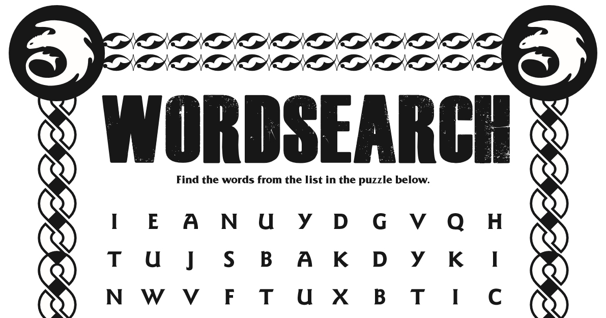 how to train your dragon 3 dragon word search mama likes this