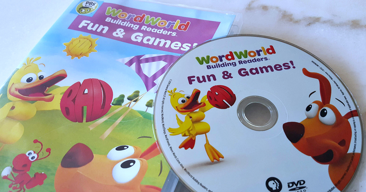 WordWorld Fun and Games DVD from PBS Kids | Mama Likes This