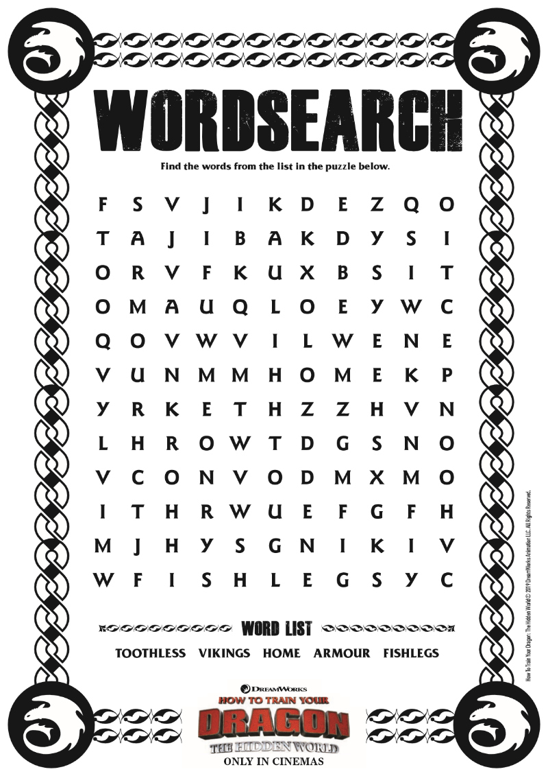 pin HTTYD word search