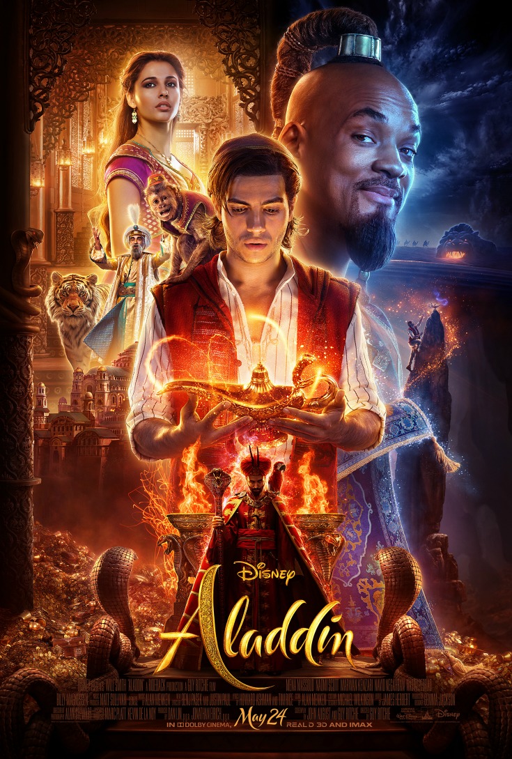 New Disney Live Action Aladdin Official Movie Poster