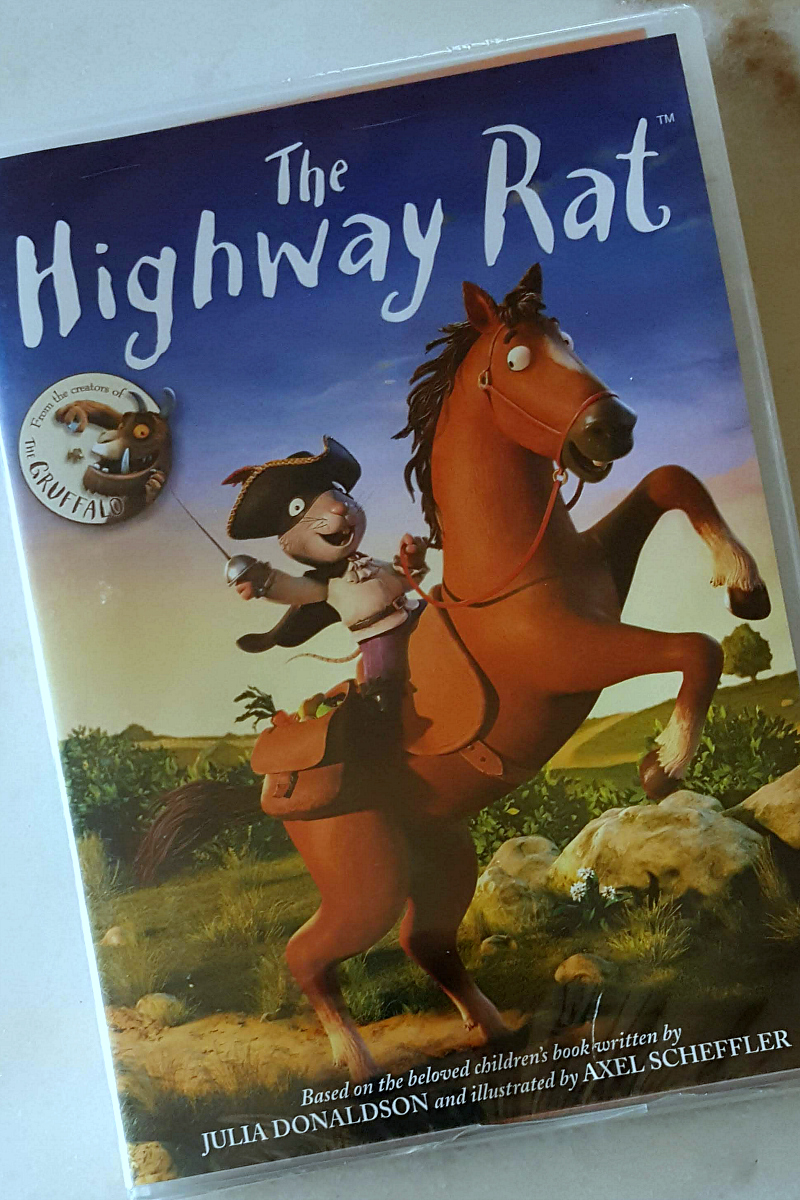 The Highway Rat DVD Based on The Children's Beloved Book