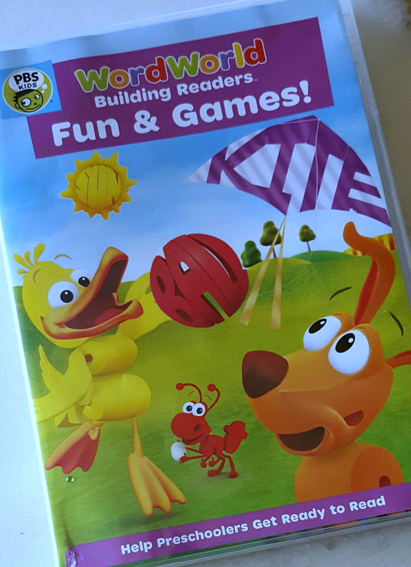 PBS Kids WordWorld Fun and Games DVD 