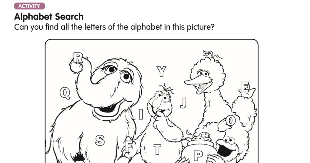 sesame street printables Archives - Page 4 of 6 - Mama Likes This