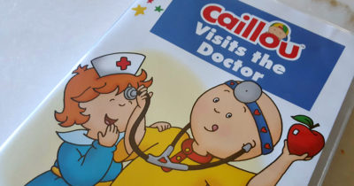 feature caillou doctor dvd