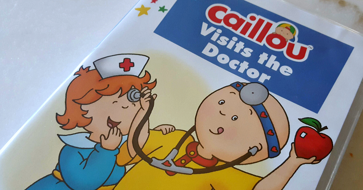 caillou caillou visits the doctor