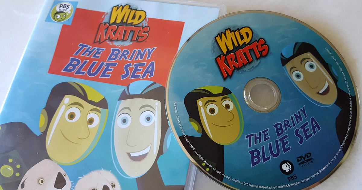 Wild Kratts DVD - The Briny Blue Sea - Mama Likes This