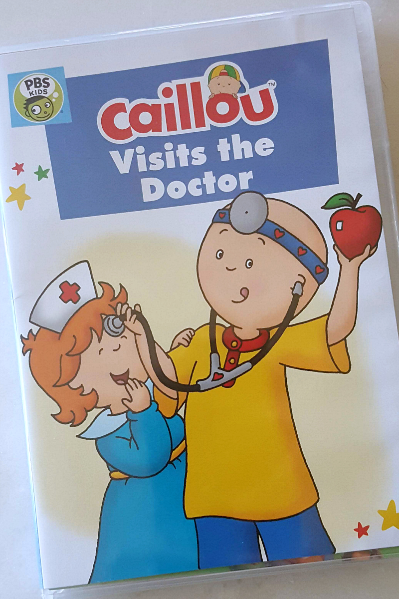 PBS Kids Caillou Visits the Doctor DVD