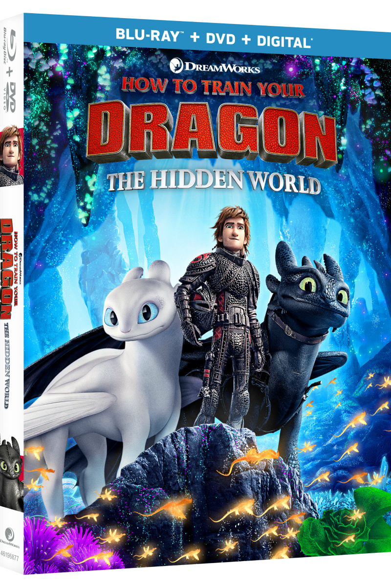 HTTYD3 How To Train Your Dragon 3 The Hidden World Blu-ray DVD