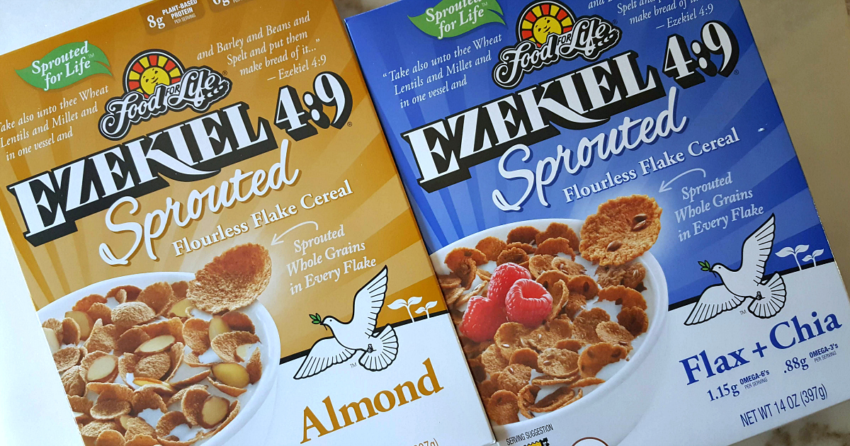 sprouted cereal food for life