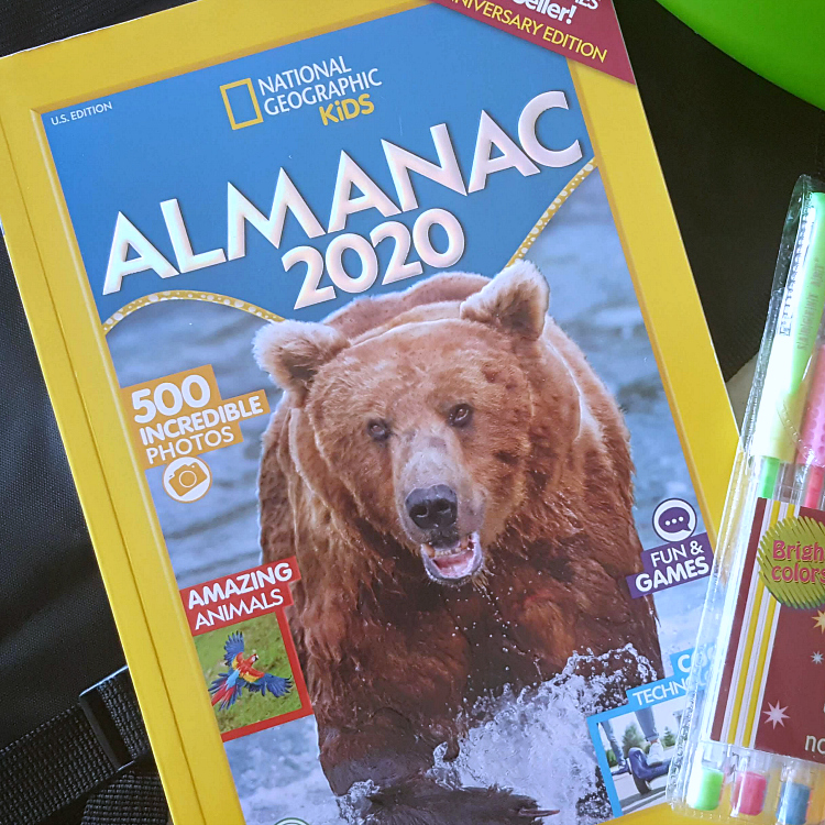 2020 national geographic kids almanac book