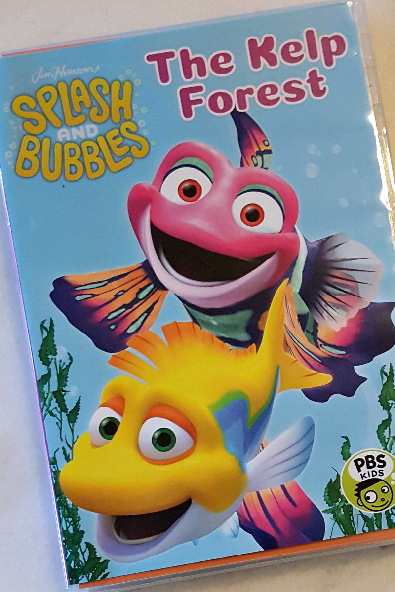 Splash and Bubbles The Kelp Forest DVD - PBS Kids Jim Henson TV Show